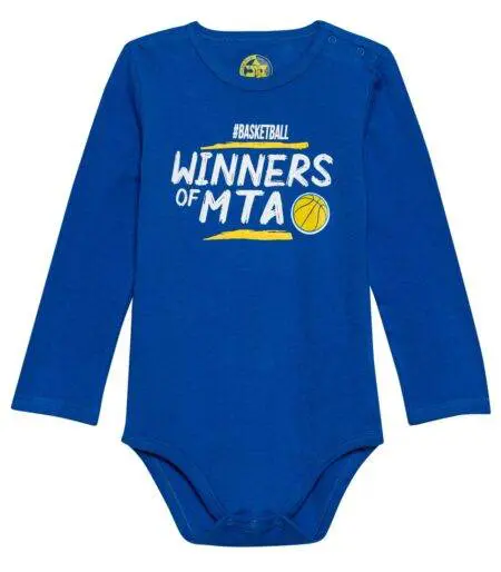 Infant Winer Maccabi bodysuit blue