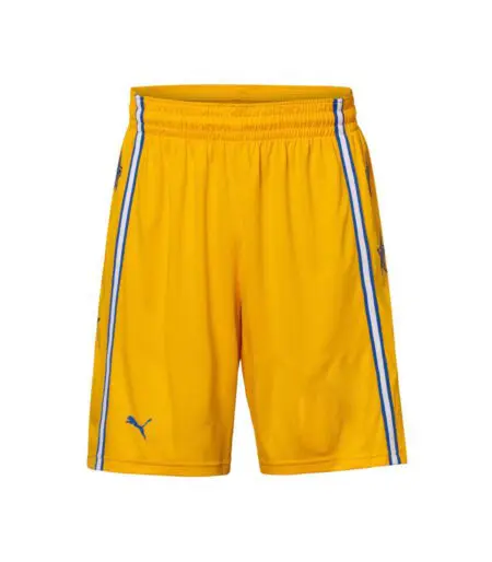 2021-22 Adult Yellow Replica Game Shorts