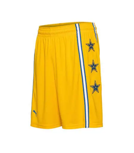 2021-22 Adult Yellow Replica Game Shorts