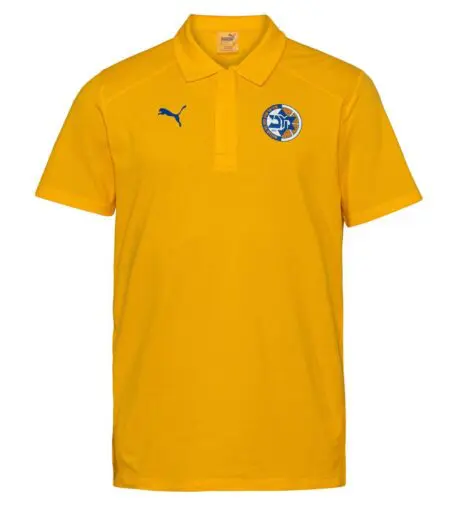 Puma Yellow Polo Adult Shirt 22-23