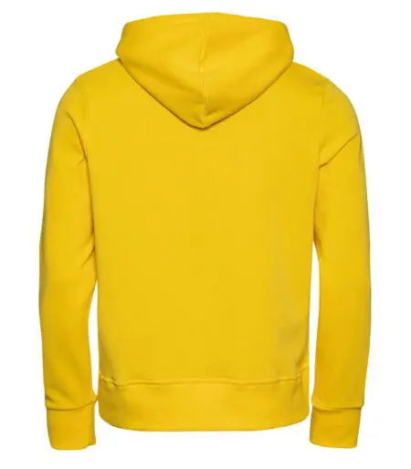 Yellow BASKETBALL MATCH Kids Hoodie