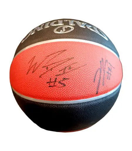 Badlwin & Brown Signed Replica Euroleague TF-500 Basketball