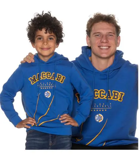 MTA Puma Kids 'BASKETBALL' Blue Hoodie 2024-25