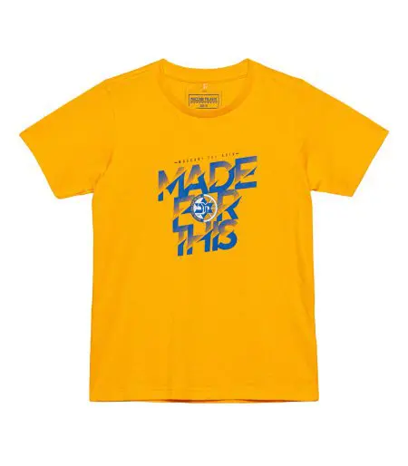 MTA Puma Kids Yellow 'MADE FOR THIS' T-Shirt