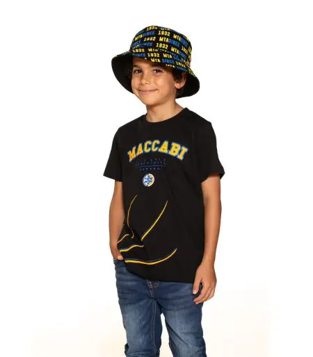 MTA Puma Kids Black 'BASKETBALL' T-Shirt 2024-25