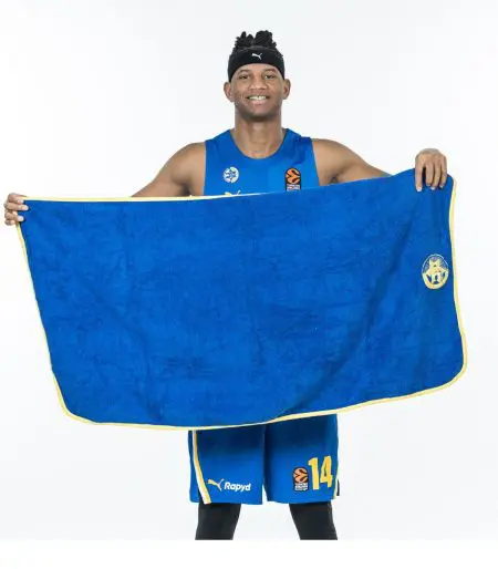 Blue Maccabi Towel