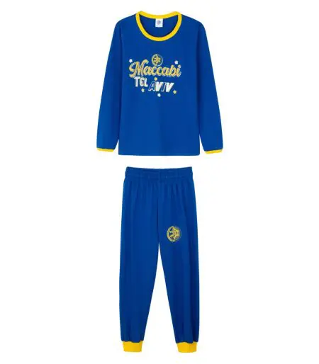 Blue Long Pajamas For Kids