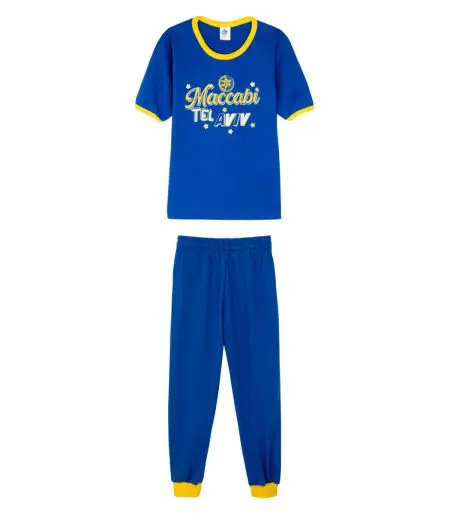 Blue Short Pajamas For Kids