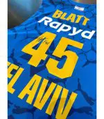 Kids Blue Game Jersey 2024-25 Signed By Tamir Blatt