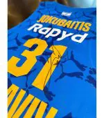 Adult Yellow Game Jersey 2024-25 Signed By Rokas Jokubaitis
