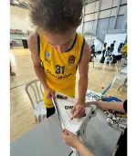 Adult Yellow Game Jersey 2024-25 Signed By Rokas Jokubaitis