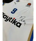 Kids White Game Jersey 2024-25 Signed By Roman Sorkin
