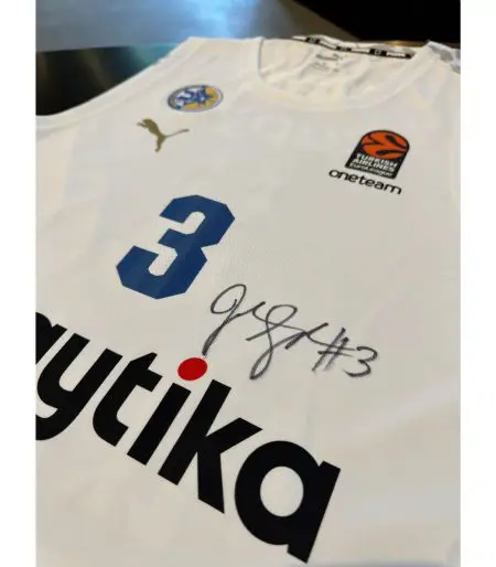 Adult Yellow Game Jersey 2024-25 Signed By Jordan Loyd