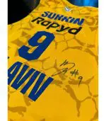 Kids Yellow Game Jersey 2024-25 Signed By Roman Sorkin