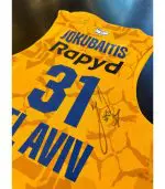 Adult Yellow Game Jersey 2024-25 Signed By Rokas Jokubaitis