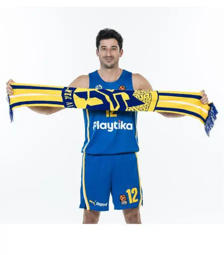 Maccabi 'Logo' Wool Scarf 2024-25