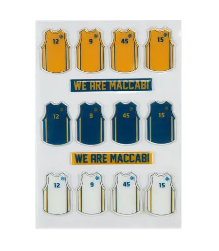 Maccabi Tel Aviv Sticker Pack - JERSEY