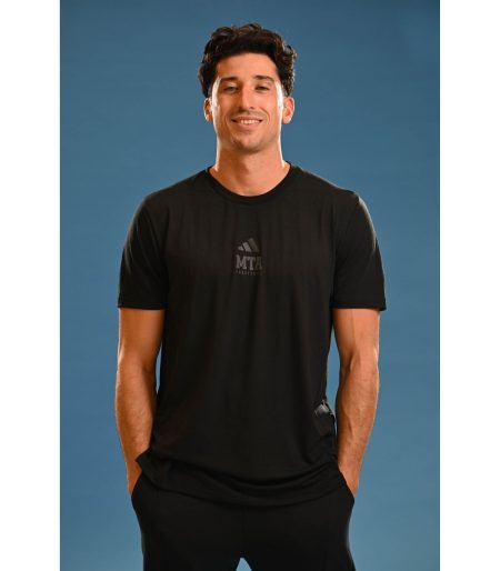 טישרט כותנה ADIDAS שחור בוגרים 2025-26