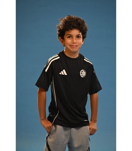 חולצת אימון ADIDAS שחור ילדים 2025-26 חולצת אימון ADIDAS שחור ילדים 2025-26