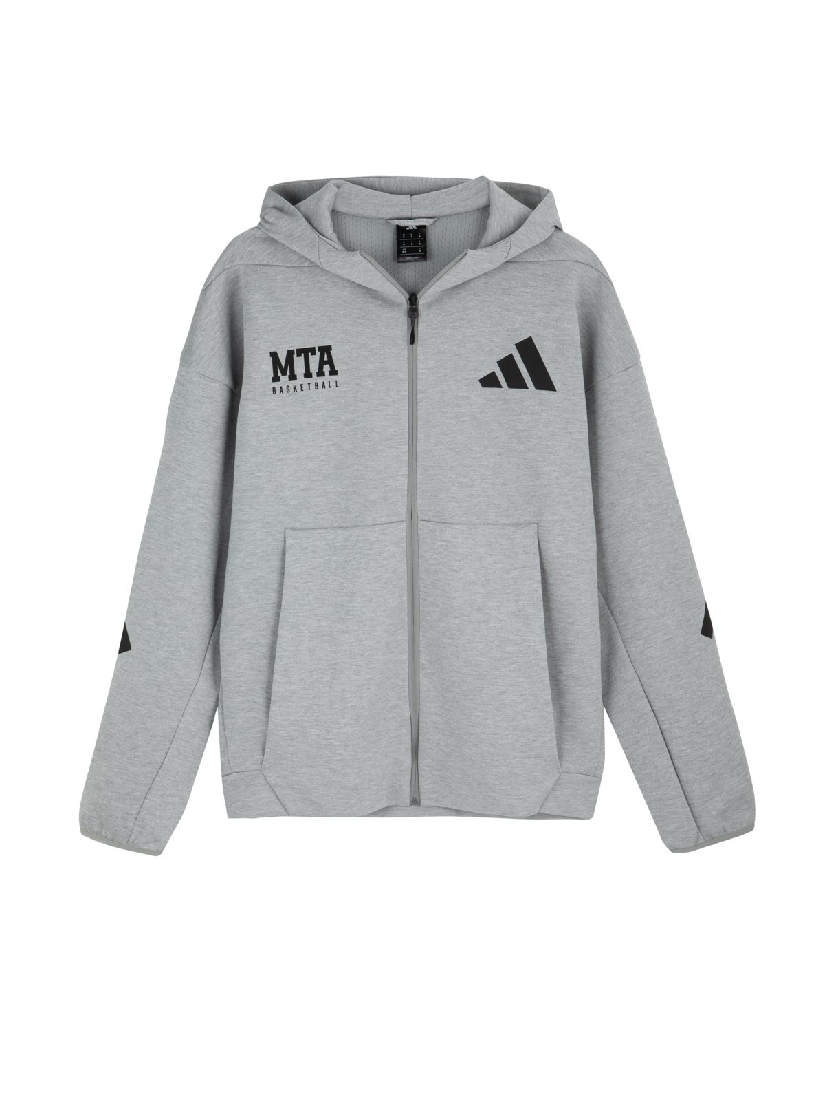 ג׳קט ZNE אפור בוגרים adidas 2026-27 ג׳קט ZNE אפור בוגרים adidas 2026-27