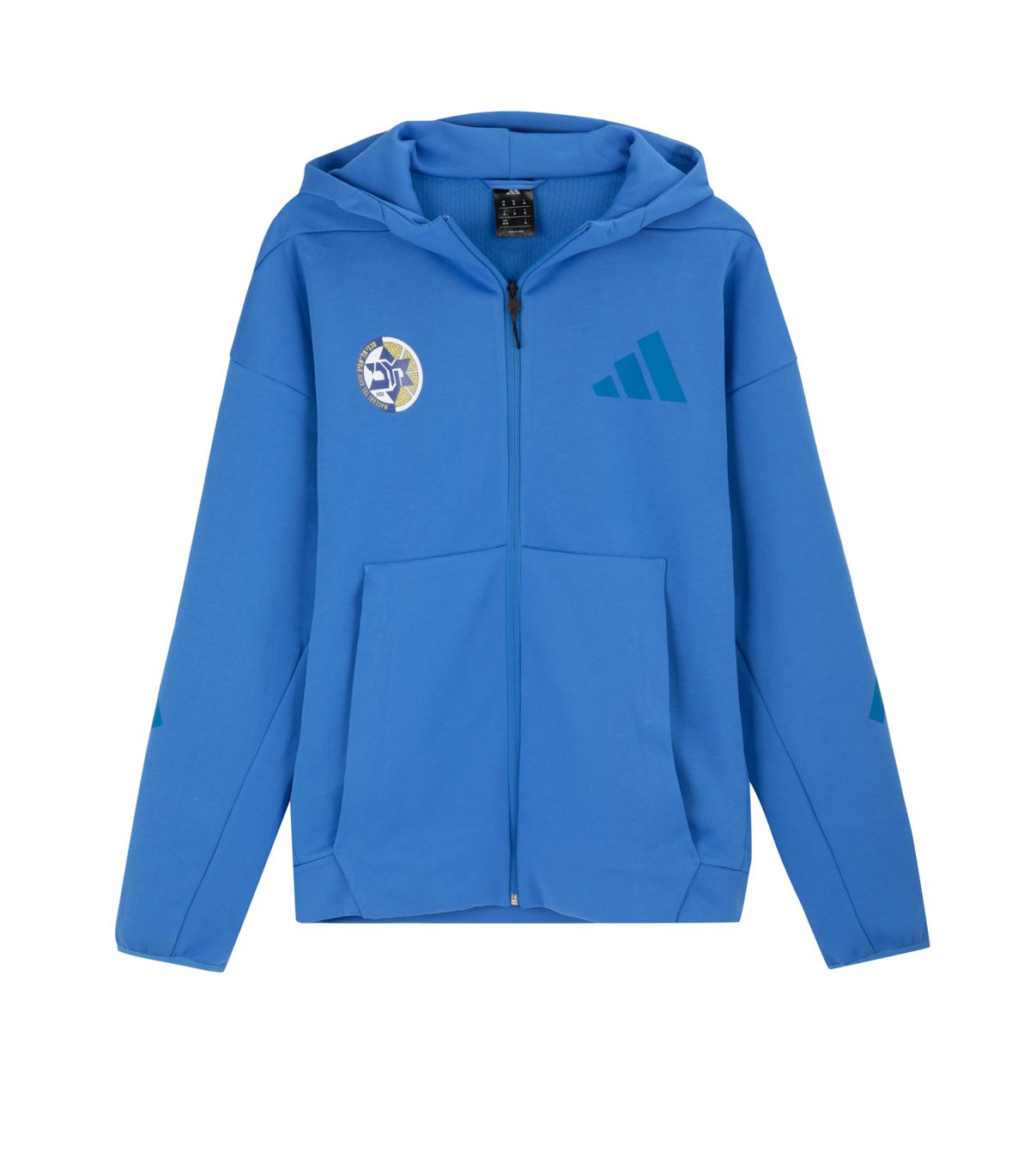 ג׳קט ZNE כחול בהיר בוגרים adidas 2026-27 ג׳קט ZNE כחול בהיר בוגרים adidas 2026-27