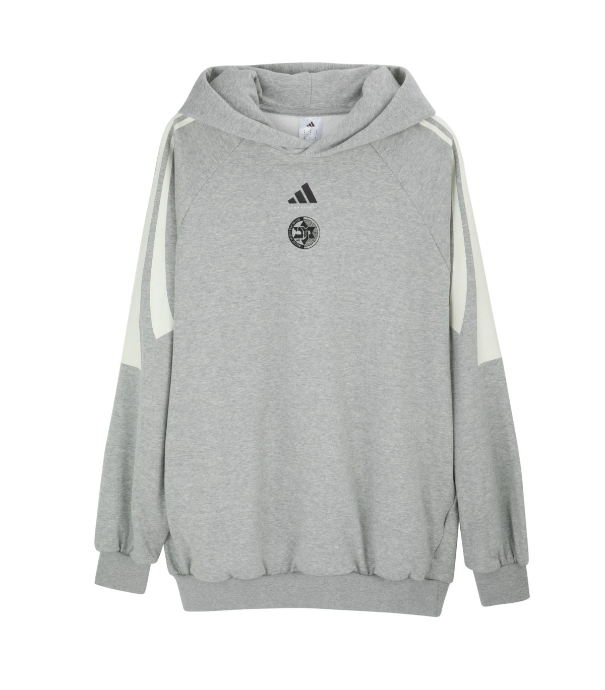 קפוצ׳ון אופנה אפור 3 פסים בוגרים adidas 2026-27 קפוצ׳ון אופנה אפור 3 פסים בוגרים adidas 2026-27
