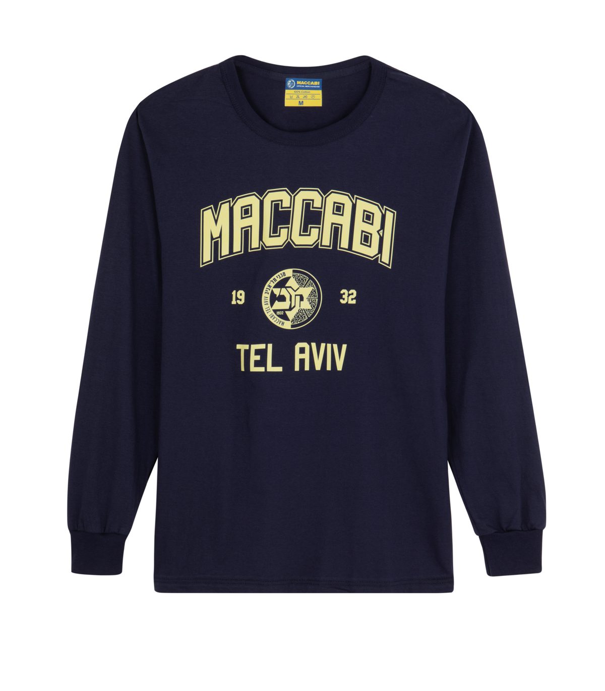 חולצה ארוכה MCB ״COLLEGE״ כחול נייבי בוגרים חולצה ארוכה MCB ״COLLEGE״ כחול נייבי בוגרים