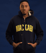 ג׳קט MCB ״מכבי״ כחול נייבי בוגרים