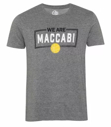 Kids Gray We Are Maccabi T-Shirt