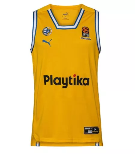 Official adult yellow game jersey 2022-23