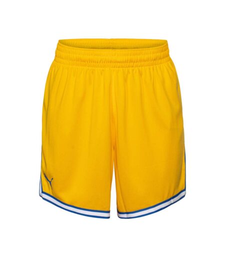 Official adult yellow game shorts 2022-23