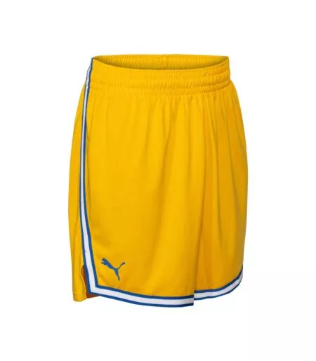 Official adult yellow game shorts 2022-23