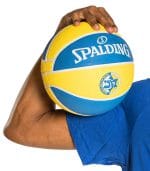 Yellow and blue Euroleague Maccabi basketball Yellow and blue Euroleague Maccabi basketball