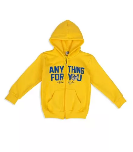 MTA Yellow Anything For You Kids Zipped Jacket