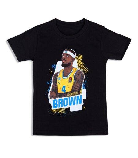MTA Black Lorenzo Brown Kids Shirt