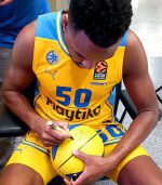 Bonzie Colson II Signed Yellow&Blue Basketball Bonzie Colson II Signed Yellow&Blue Basketball