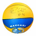 Bonzie Colson II Signed Yellow&Blue Basketball