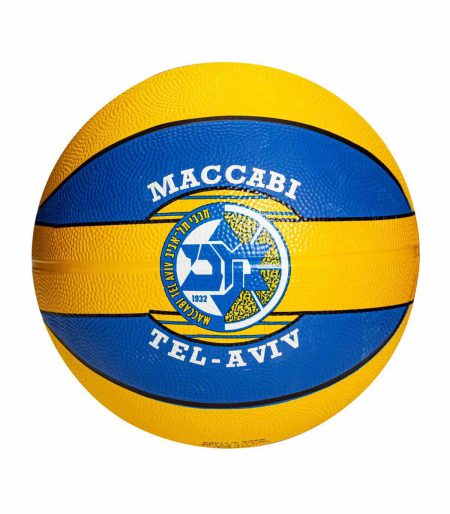 כדורסל צהוב כחול מכבי חתום - לורנזו בראון