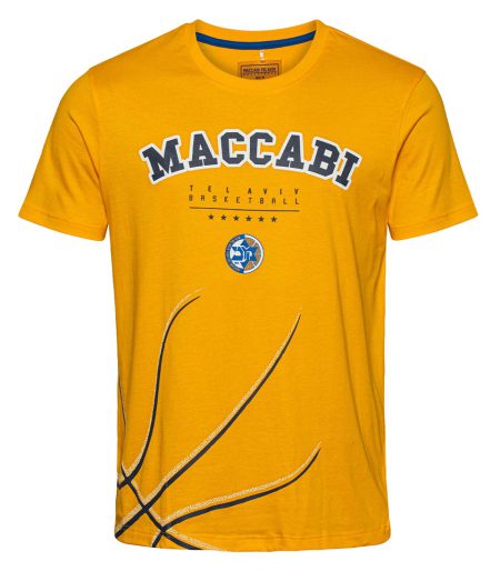 MTA Puma Adult Yellow BASKETBALL T-Shirt