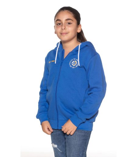 MTA Puma Kids 'MACCABI' Blue Jacket 2024-25