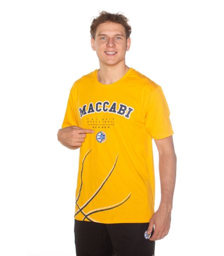 MTA Puma Adult Yellow BASKETBALL T-Shirt 2024-25