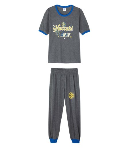 Grey Short Pajamas For Kids