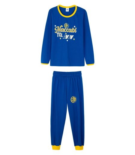 Blue Long Pajamas For Kids