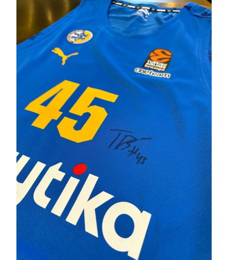 Adult Blue Game Jersey 2024-25 Signed By Tamir Blatt