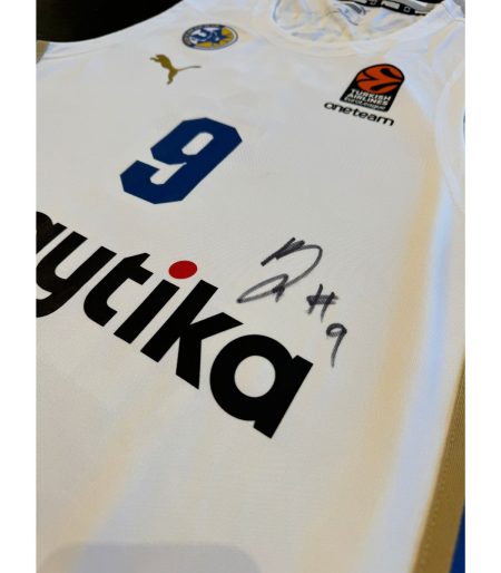 Adult White Game Jersey 2024-25 Signed By Roman Sorkin