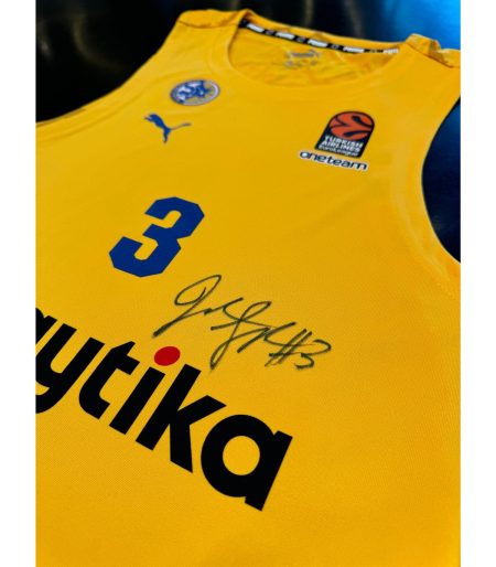 Adult Yellow Game Jersey 2024-25 Signed By Jordan Loyd