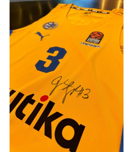 Adult Yellow Game Jersey 2024-25 Signed By Jordan Loyd