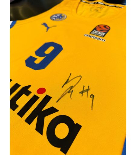 Adult Yellow Game Jersey 2024-25 Signed By Roman Sorkin