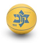 כדורסל מכבי במידה 3 בעיצוב רטרו