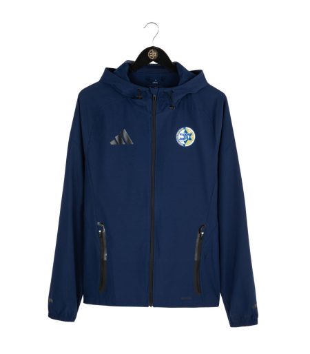 ג'קט ניילון ייצוג ADIDAS כחול בוגרים 2025-26